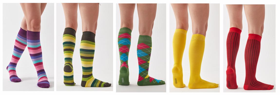 Mysocks Knee High Women Premium Design Socks