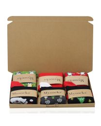 Mysocks Christmas Collection 6 Pairs Ladies Socks