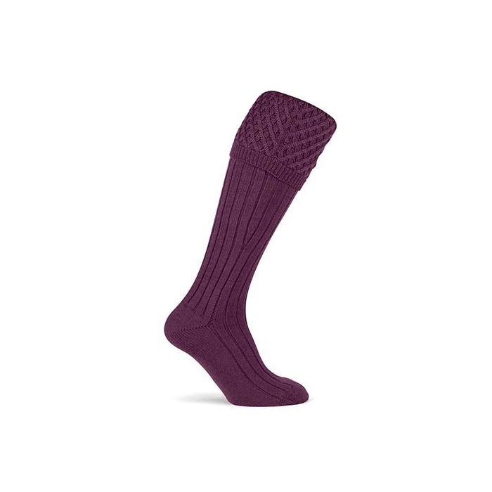 Coxmoore Extra Fine Merino Wool Chelsea Knee High Socks