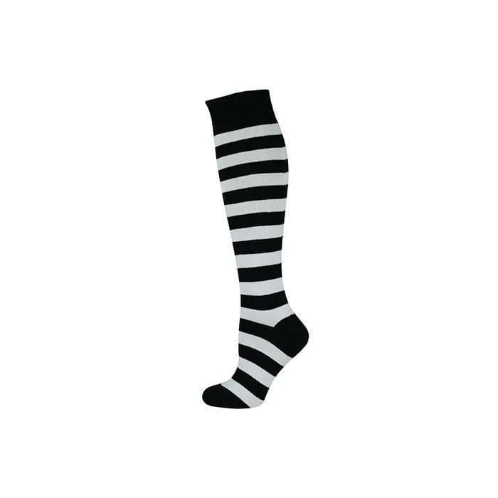 Knee High Socks Striped 2 Colour