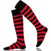 Knee High Socks Stripe Combed Cotton Non-Slipping