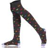 Womens Over the Knee Socks Multi Selection Combed Cotton
