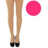 Womens 100 Denier Tights Pink Selection-Neon Pink